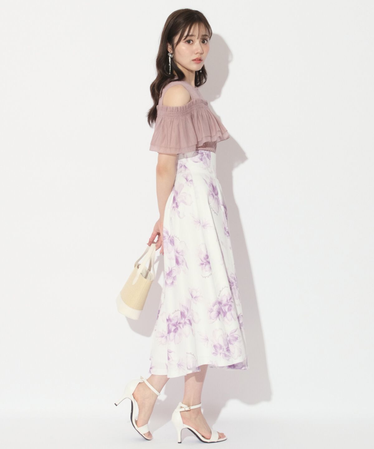 WILLSELECTION「レイヤード風オフショルプルオーバー」|ニット・セーター|