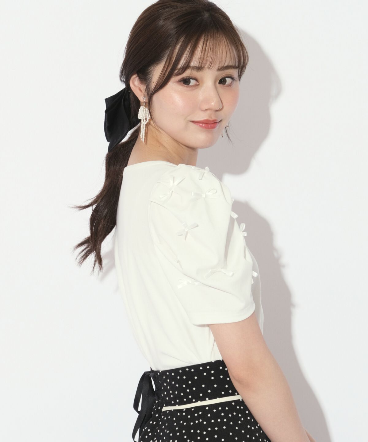 WILLSELECTION「メニーリボントップス」|Tシャツ・カットソー|