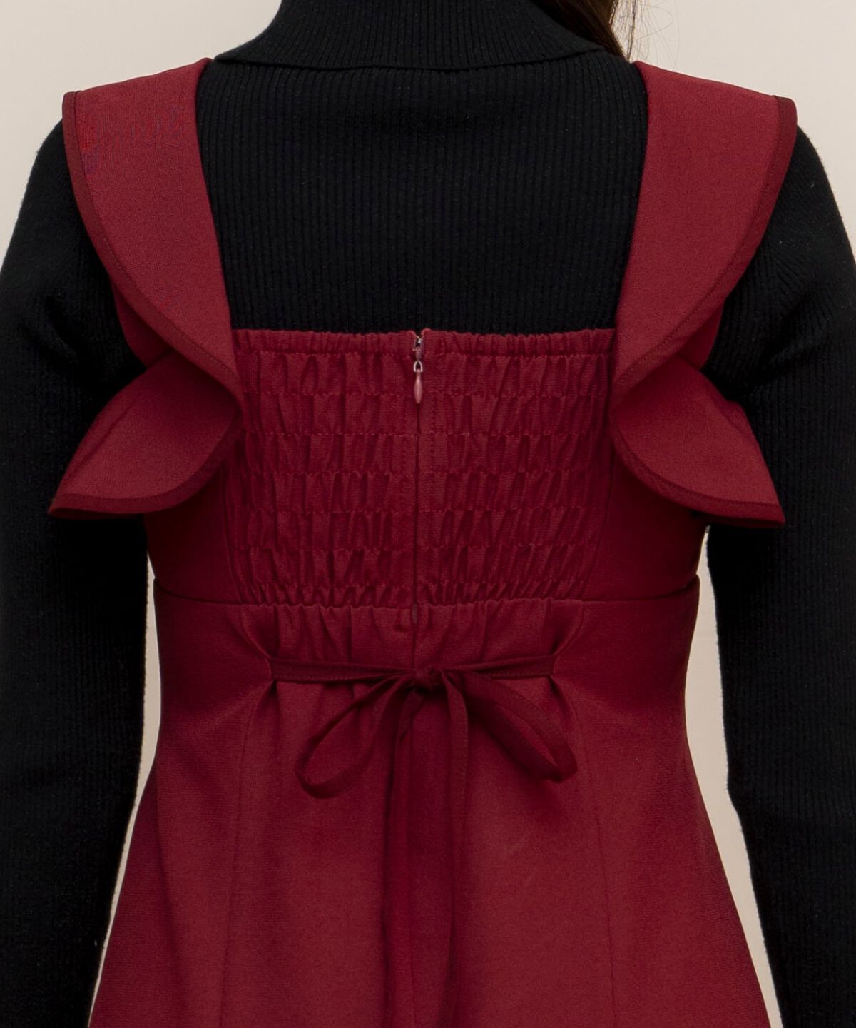 WILLSELECTION「パイピングフリルマーメイドジャンスカ」|ジャンパースカート|