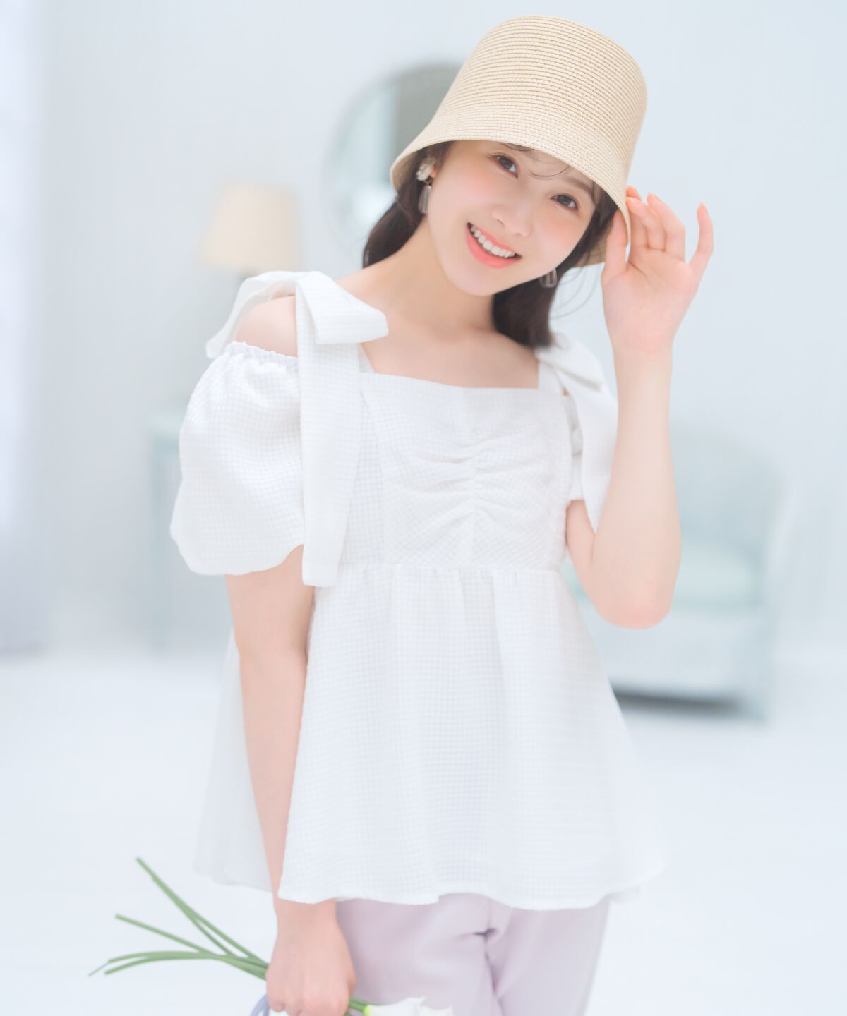 WILLSELECTION「2WAYペプラムブラウス」|シャツ・ブラウス|オフ