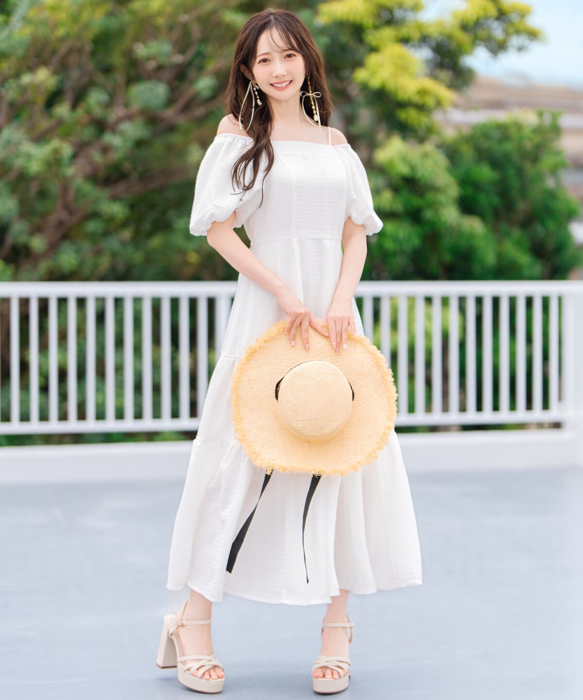 WILLSELECTION「バルーンスリーブティアードワンピース」|ワンピース|