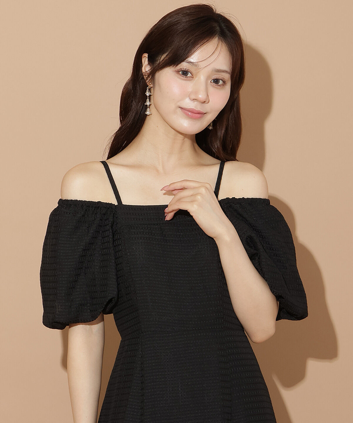 WILLSELECTION「バルーンスリーブティアードワンピース」|ワンピース|