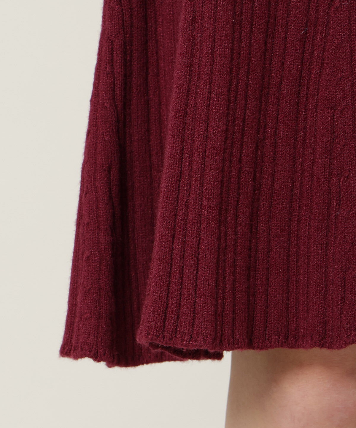 WILLSELECTION「ポロカラーフレアニットワンピース」|ワンピース|