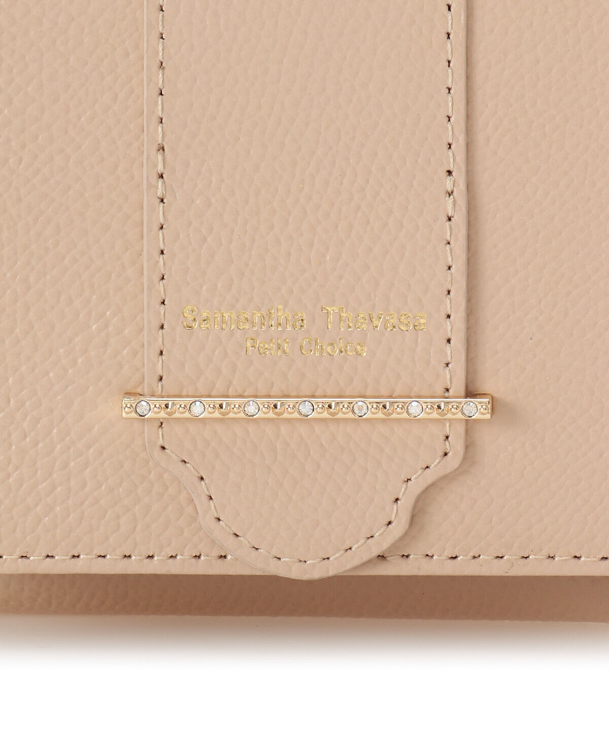 Samantha Thavasa Petit Choice「センターバーモチーフ 折財布」|財布|