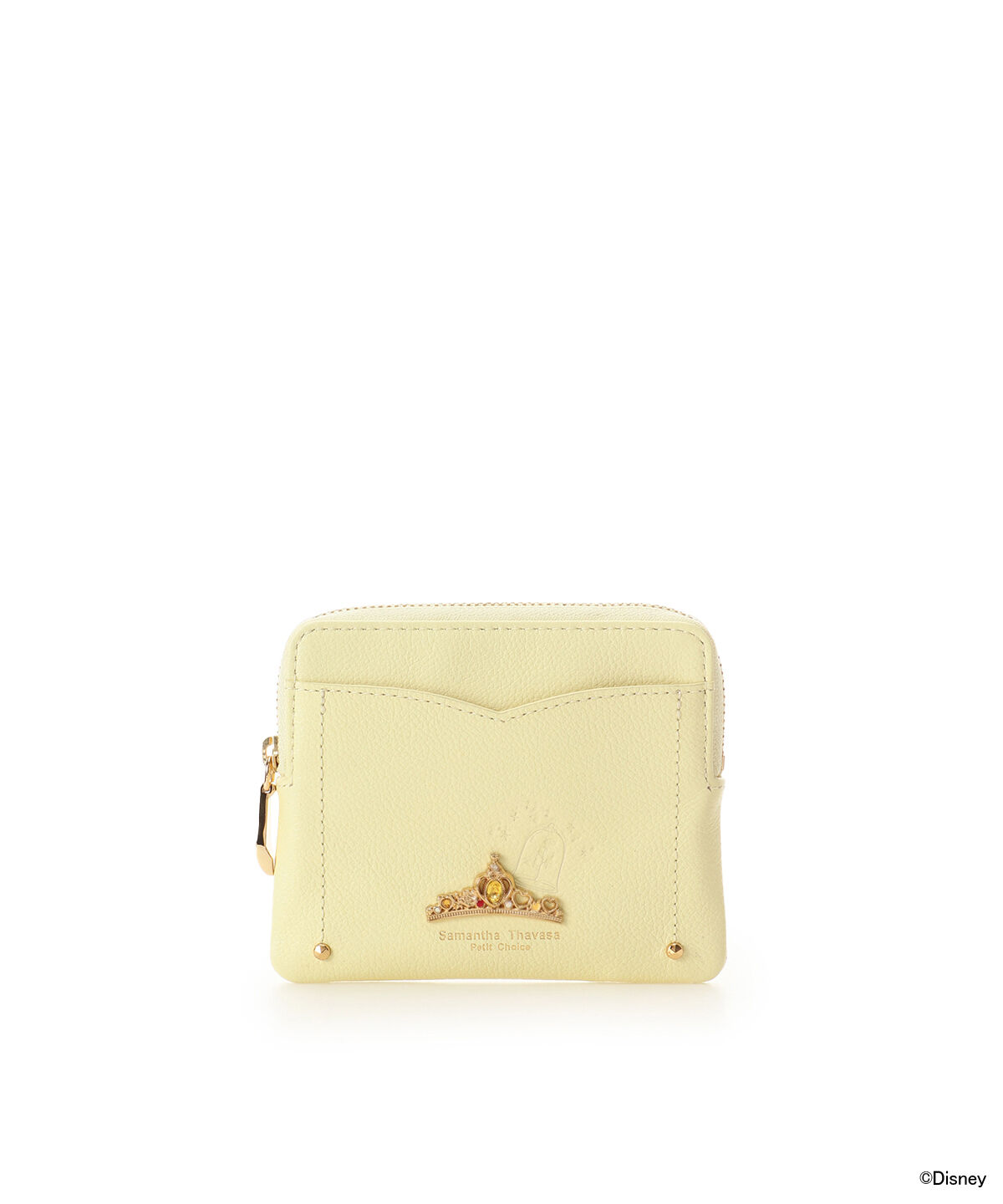 Samantha Thavasa Petit Choice「「ディズニープリンセスコレクション」フラグメントケース」|コインケース|イエロー