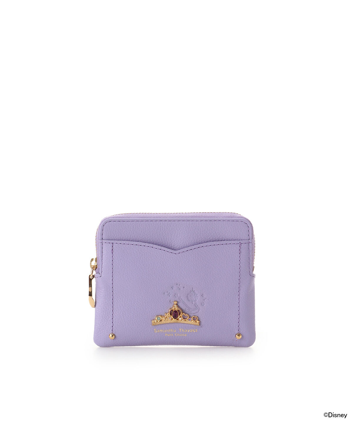 Samantha Thavasa Petit Choice「「ディズニープリンセスコレクション」フラグメントケース」|コインケース|ライラック
