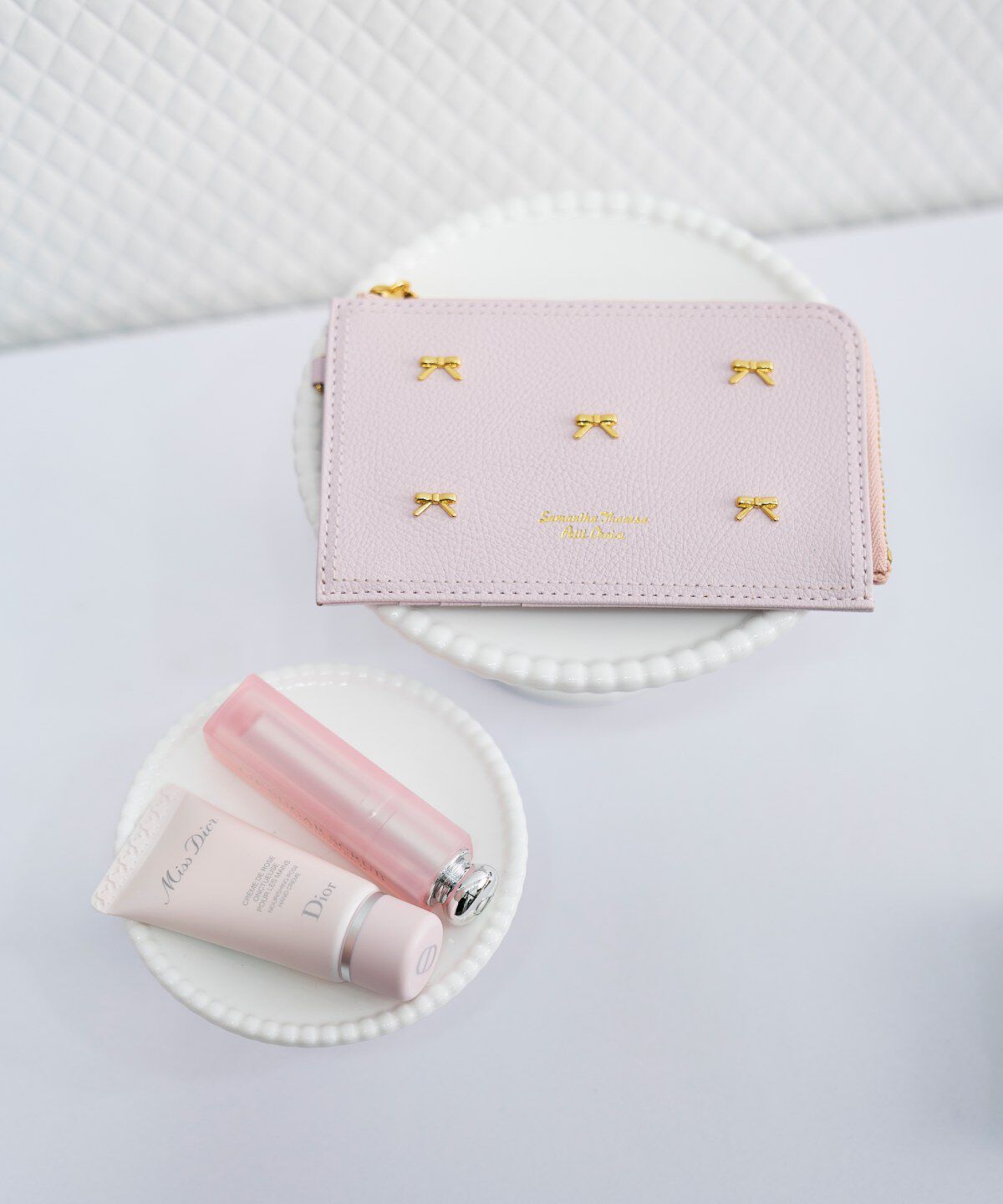 Samantha Thavasa Petit Choice「メニーリボン フラグメントケース」|コインケース|