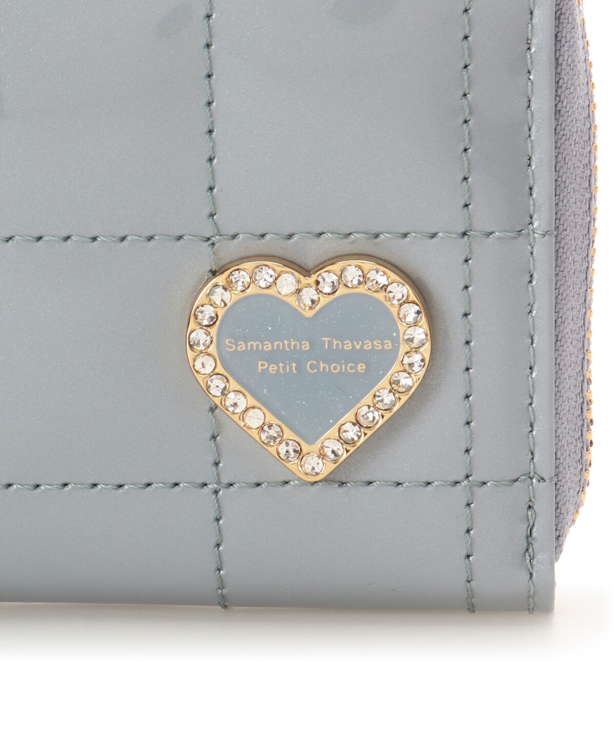 Samantha Thavasa Petit Choice「エナメルキルティング マルチケース」|コインケース|