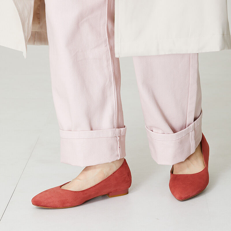 ORiental TRaffic「【跳べるパンプス/シリーズ累計１５０万足突破】プレーン フラット ヒール/R-3212 パンプス」|パンプス|