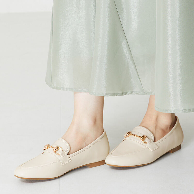 ORiental TRaffic「【アウトレット価格】ラウンドトゥビットローファー/41112 ローファー 人気　トレンド フラット」|パンプス|