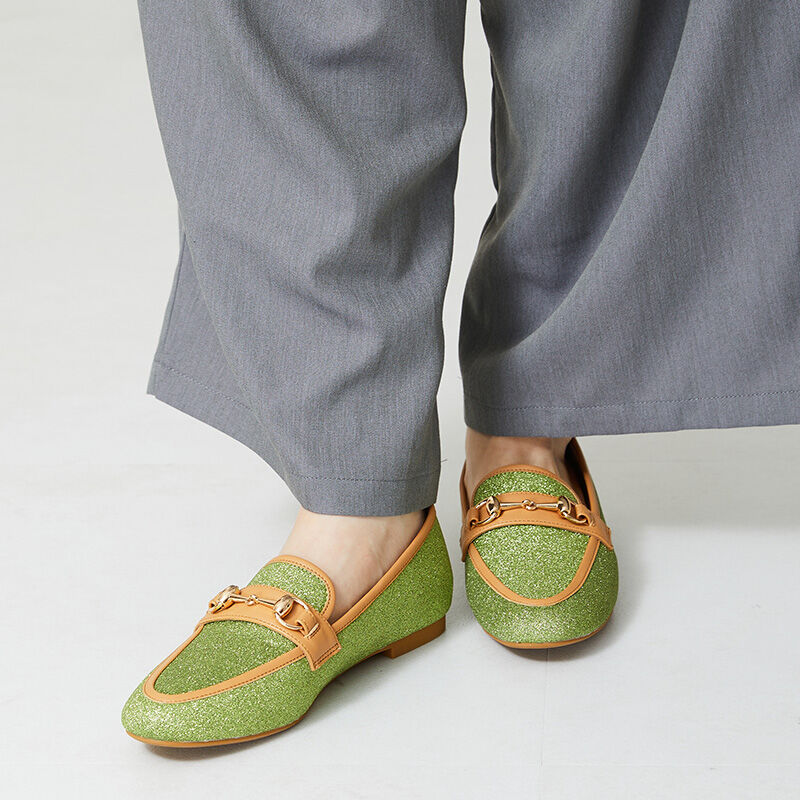 ORiental TRaffic「【アウトレット価格】ラウンドトゥビットローファー/41112 ローファー 人気　トレンド フラット」|パンプス|