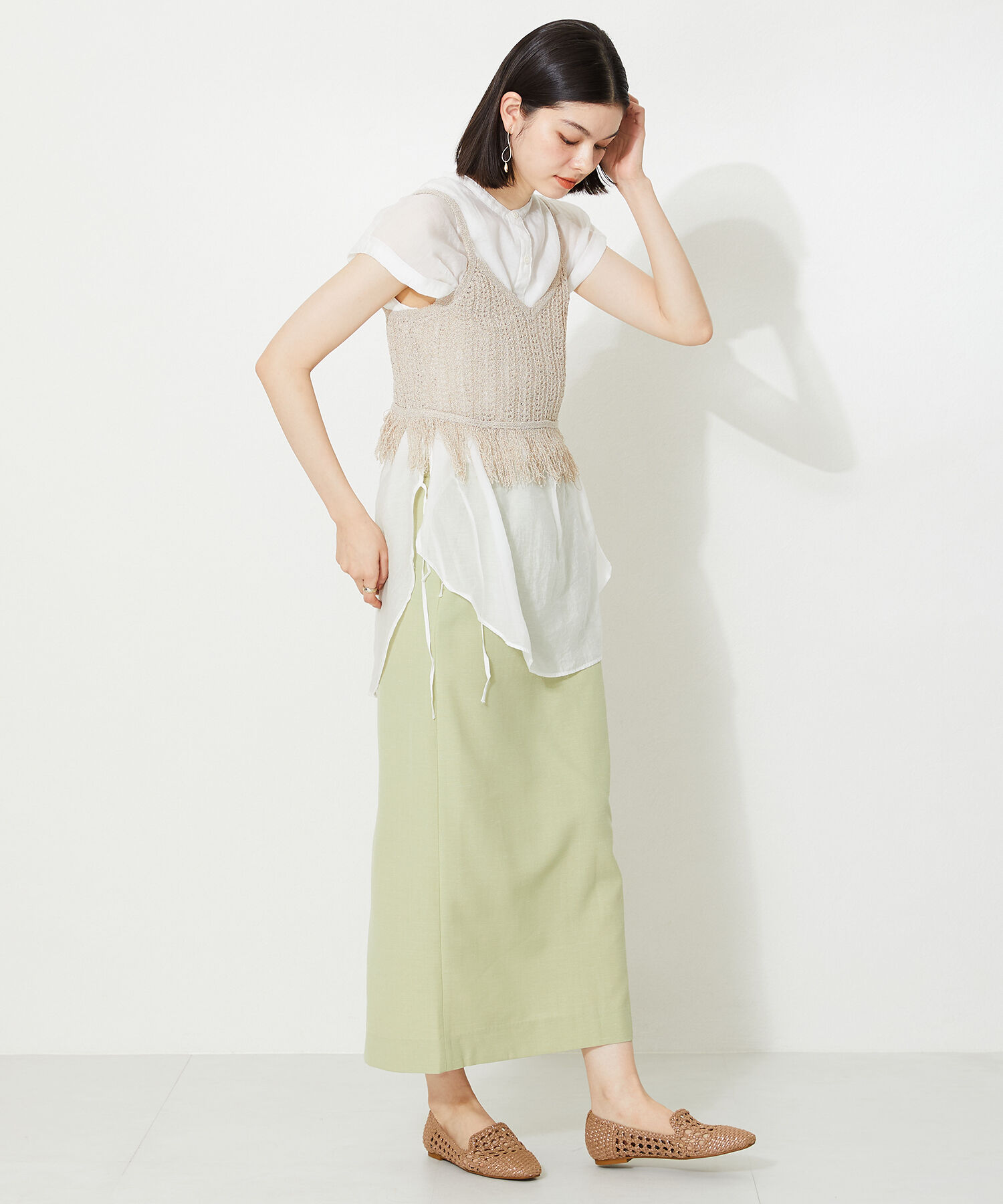 WA Oriental TRaffic「メッシュフラットパンプス/42102」|サンダル|