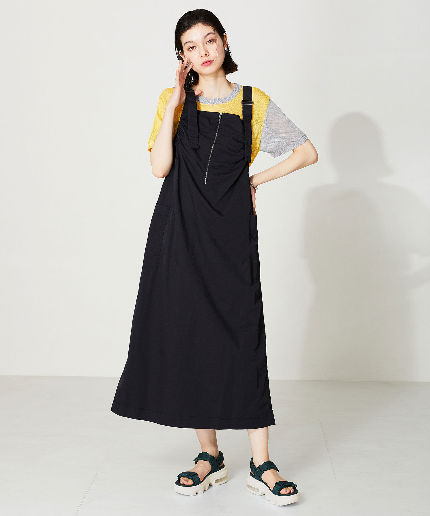 ORiental TRaffic「【アウトレット価格】ボリュームソールダブルベルトサンダル/OT3216 サンダル 人気 トレンド 売れてる」|サンダル|