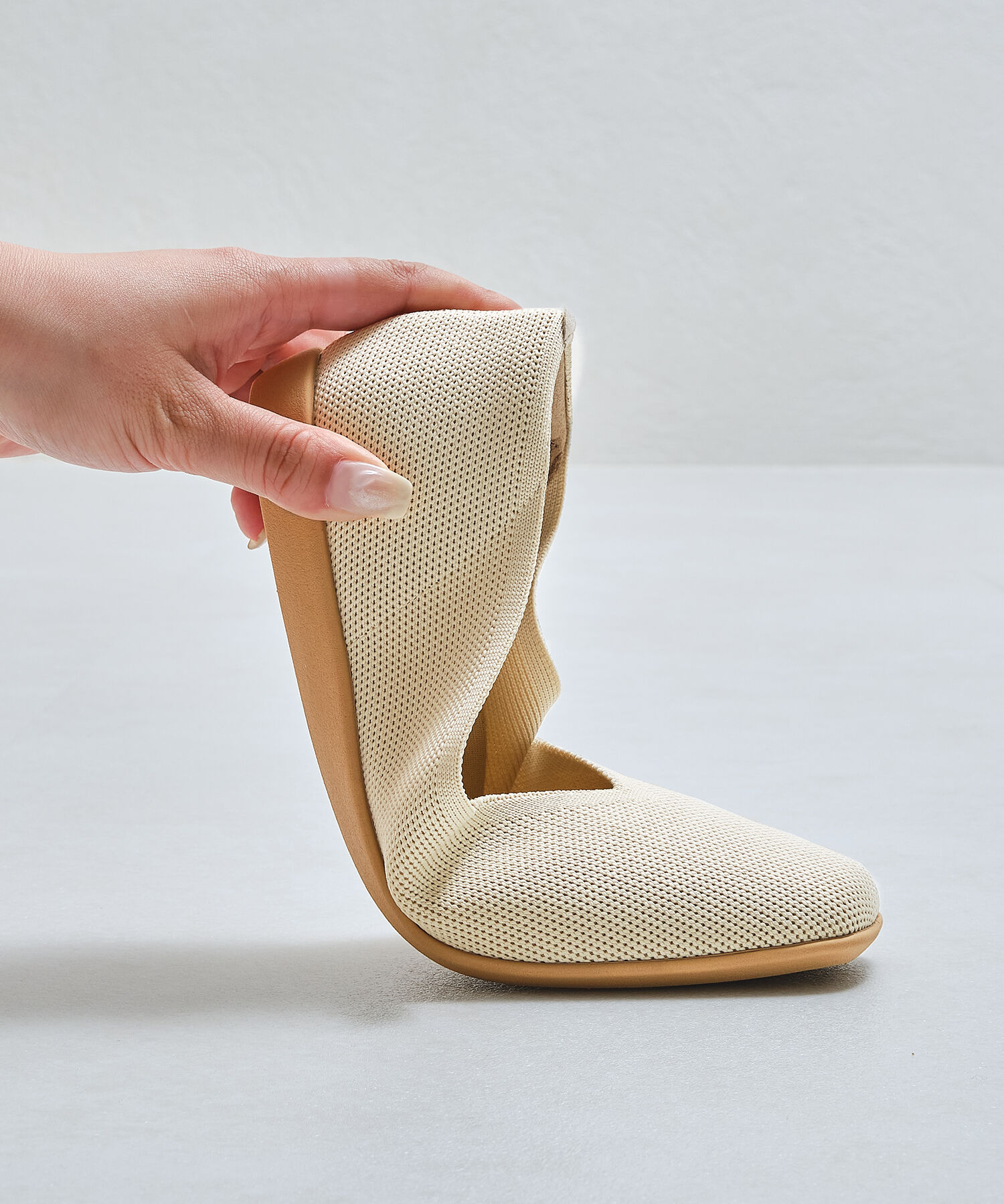 ORiental TRaffic「【洗濯OK】 ニットパンプス /R-3215 軽量 フラット ニット 通気性 柔らかい」|パンプス|