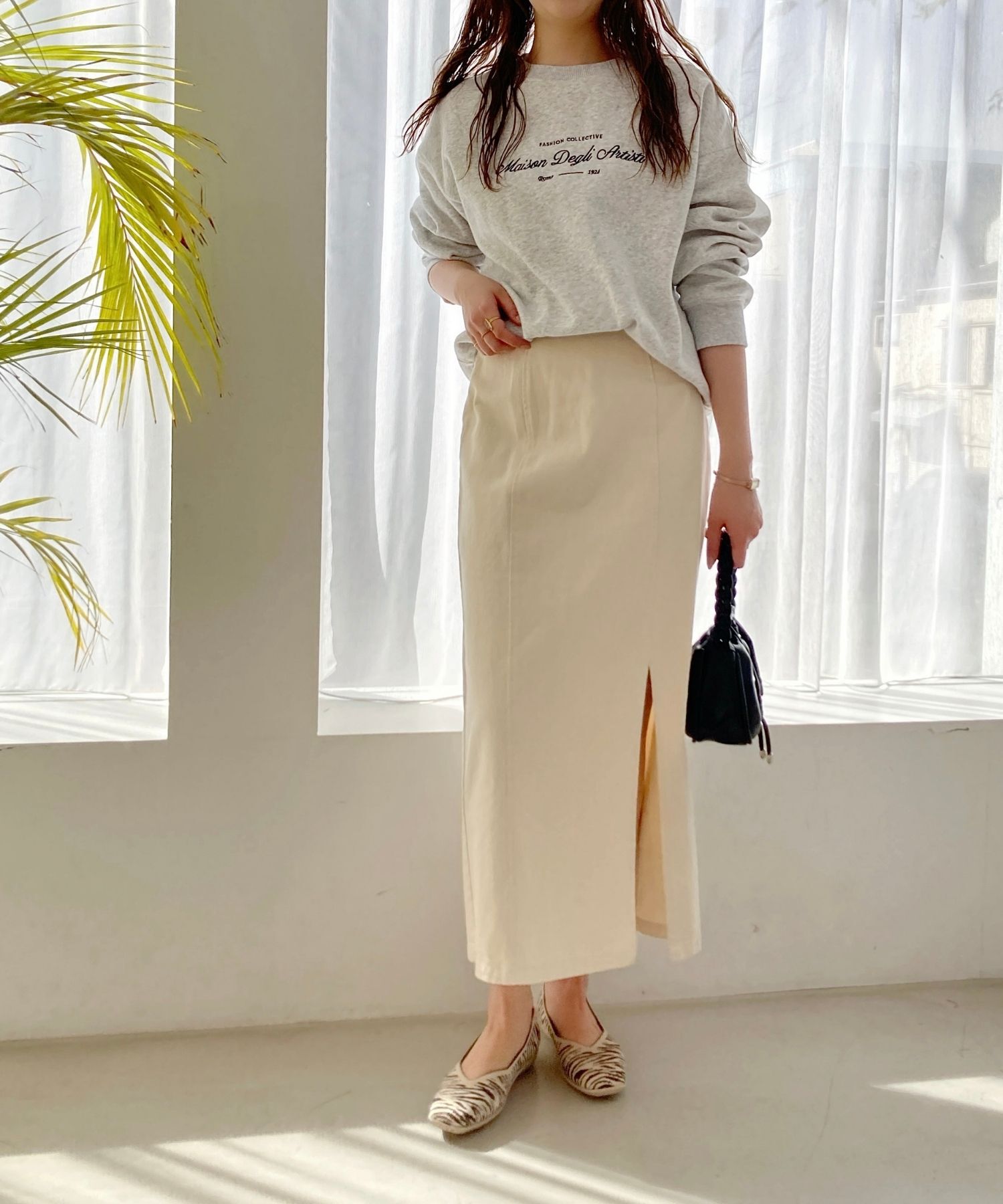 ORiental TRaffic「【洗濯OK】 ニットパンプス /R-3215 軽量 フラット ニット 通気性 柔らかい」|パンプス|