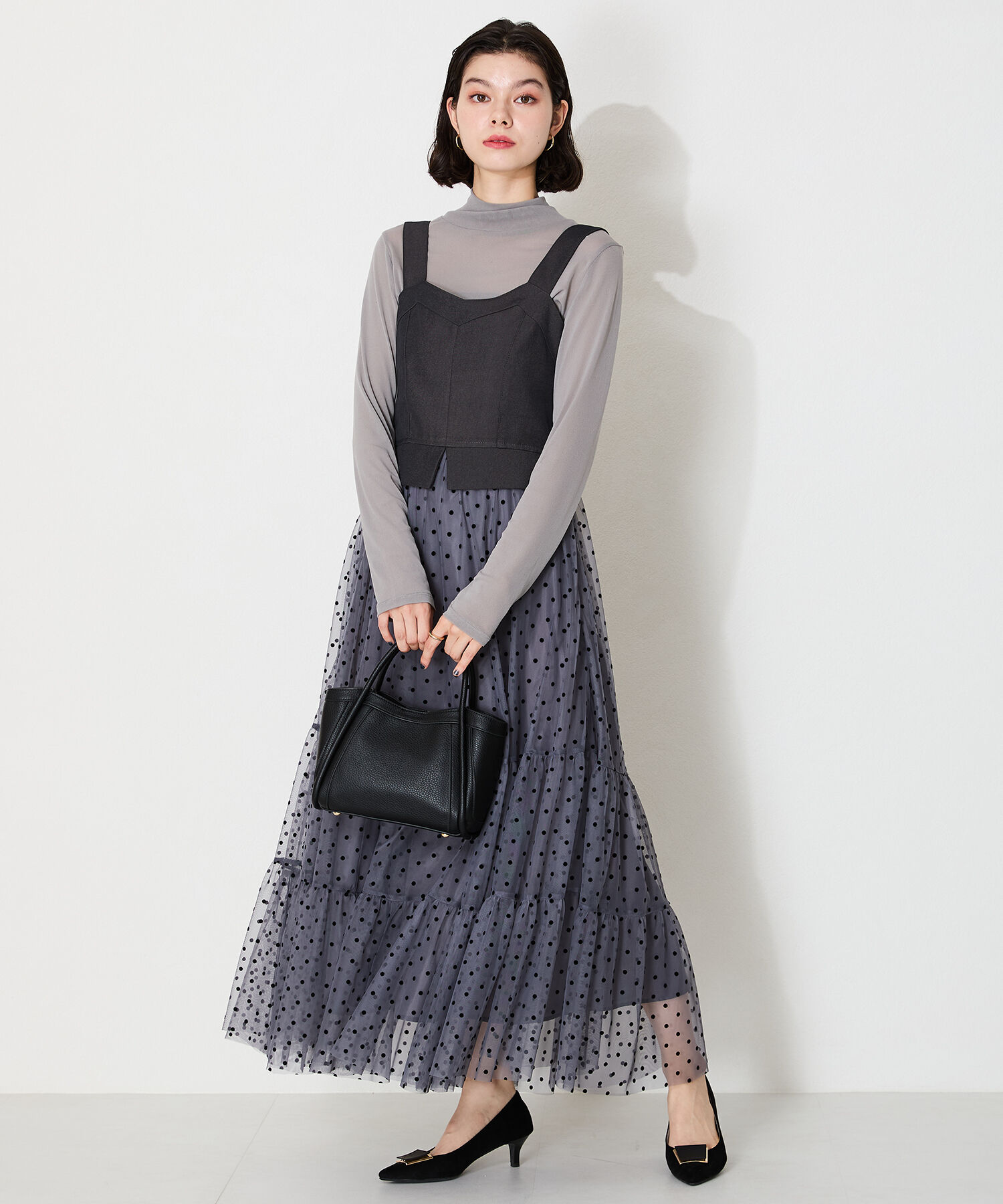 WA Oriental TRaffic「2wayスクエアモチーフヒールパンプス/42305」|パンプス|