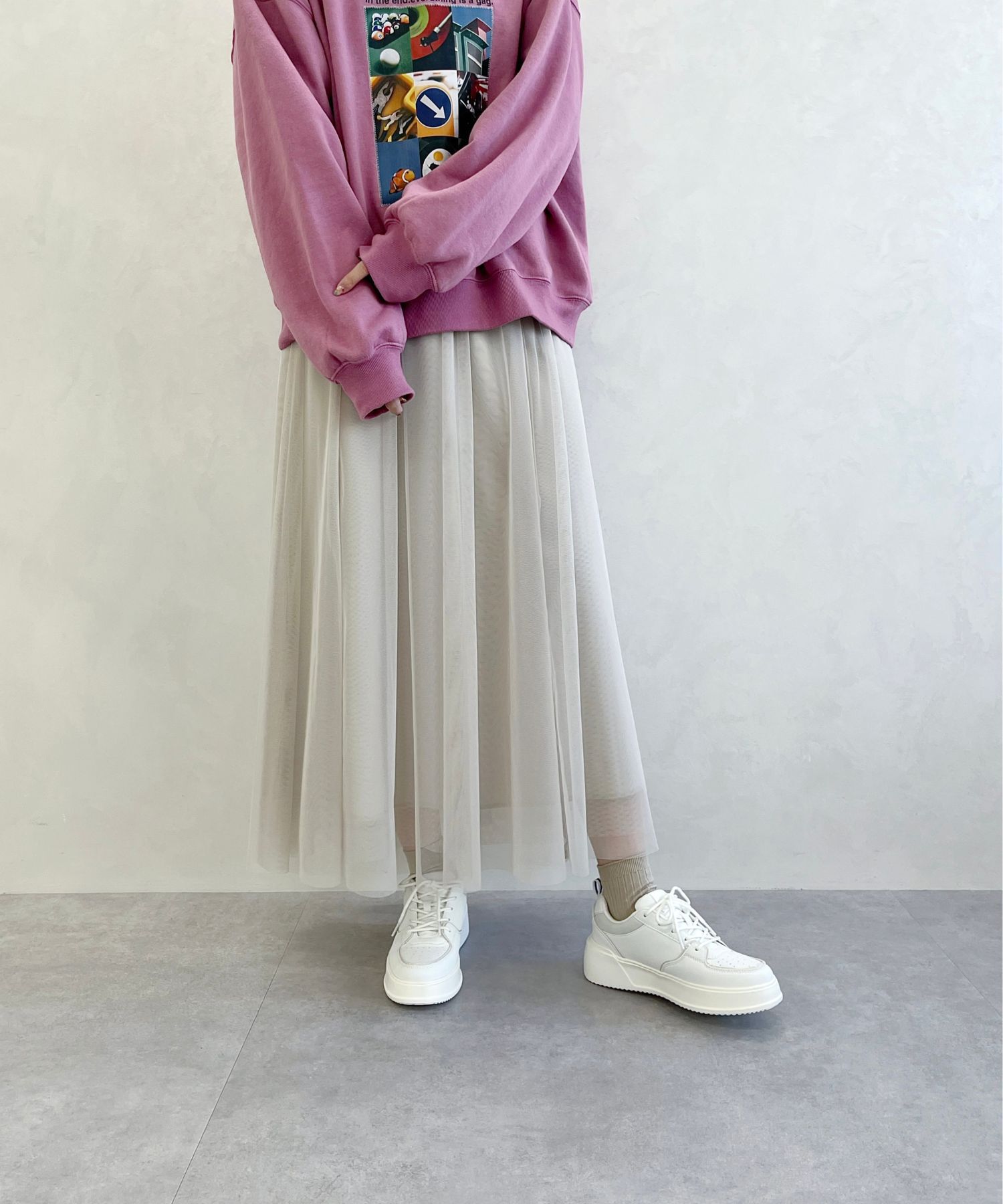 ORiental TRaffic「【新色追加】バイカラー ボリュームソール スニーカー /OT3750 厚底  クッション 軽量」|スニーカー|