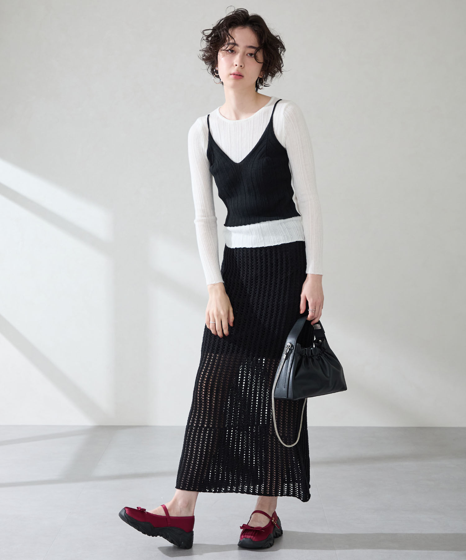 ORiental TRaffic「●2025秋冬新作● スニーカーソール バレエシューズ /51305 厚底」|スニーカー|