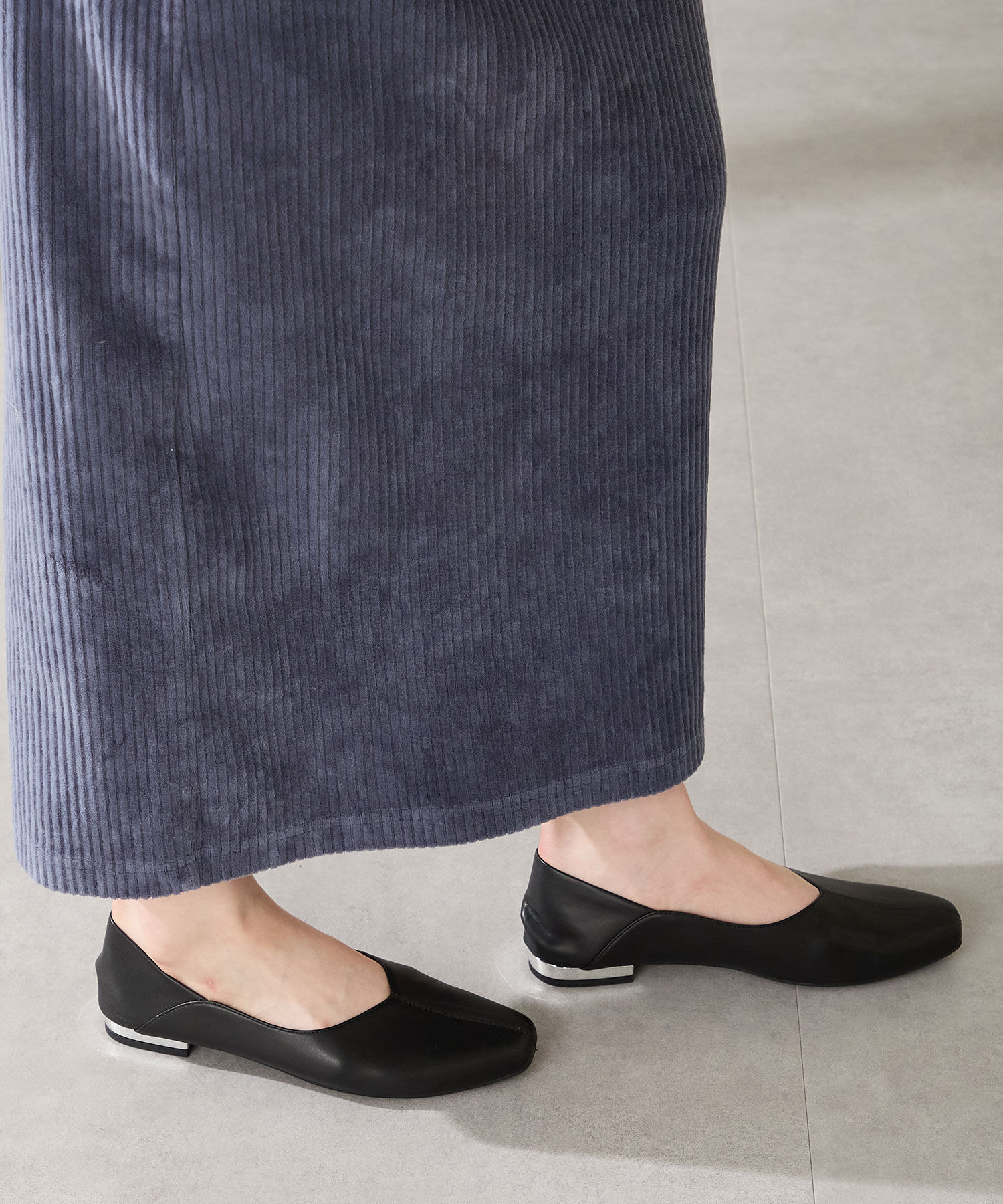 WA Oriental TRaffic「●2025秋冬新作●センターシーム バブーシュ /52302 フラット パンプス 楽ちん 通勤靴 オフィス」|パンプス|