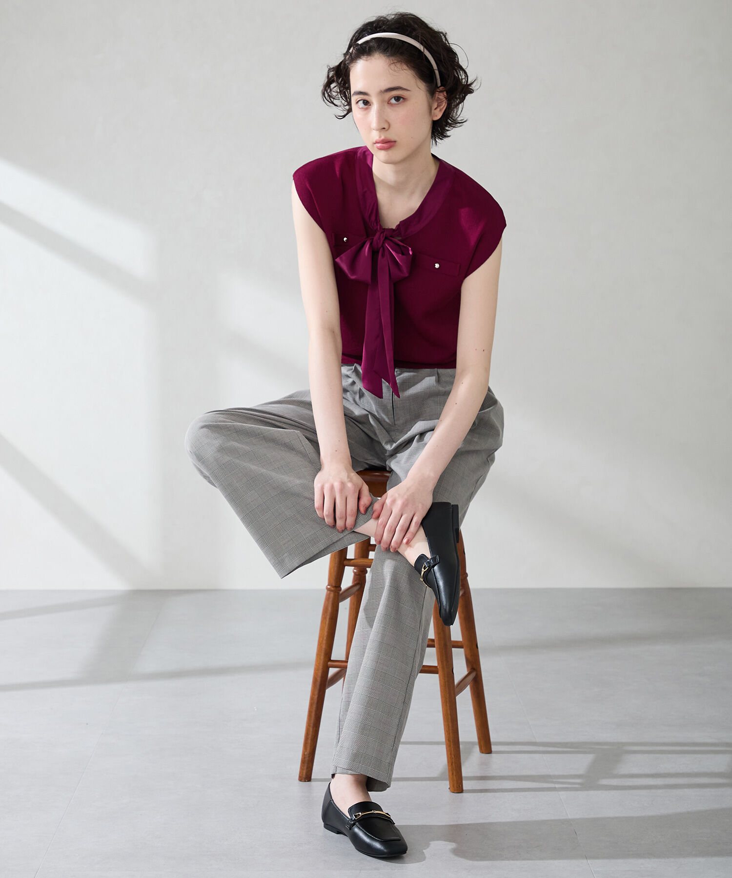 WA Oriental TRaffic「●2025秋冬新作●スクエアトゥモチーフバブーシュローファー/52308」|パンプス|