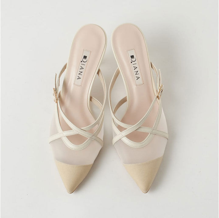 ダイアナ「トゥクローズミュール　G35109」|サンダル|