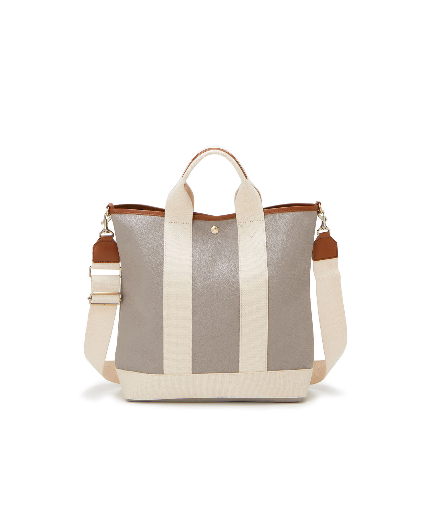 TOPKAPI BREATH「スコッチグレイン ネオレザー 縦型 A4 トート バッグ ショルダー付き L」|ショルダー・メッセンジャー|