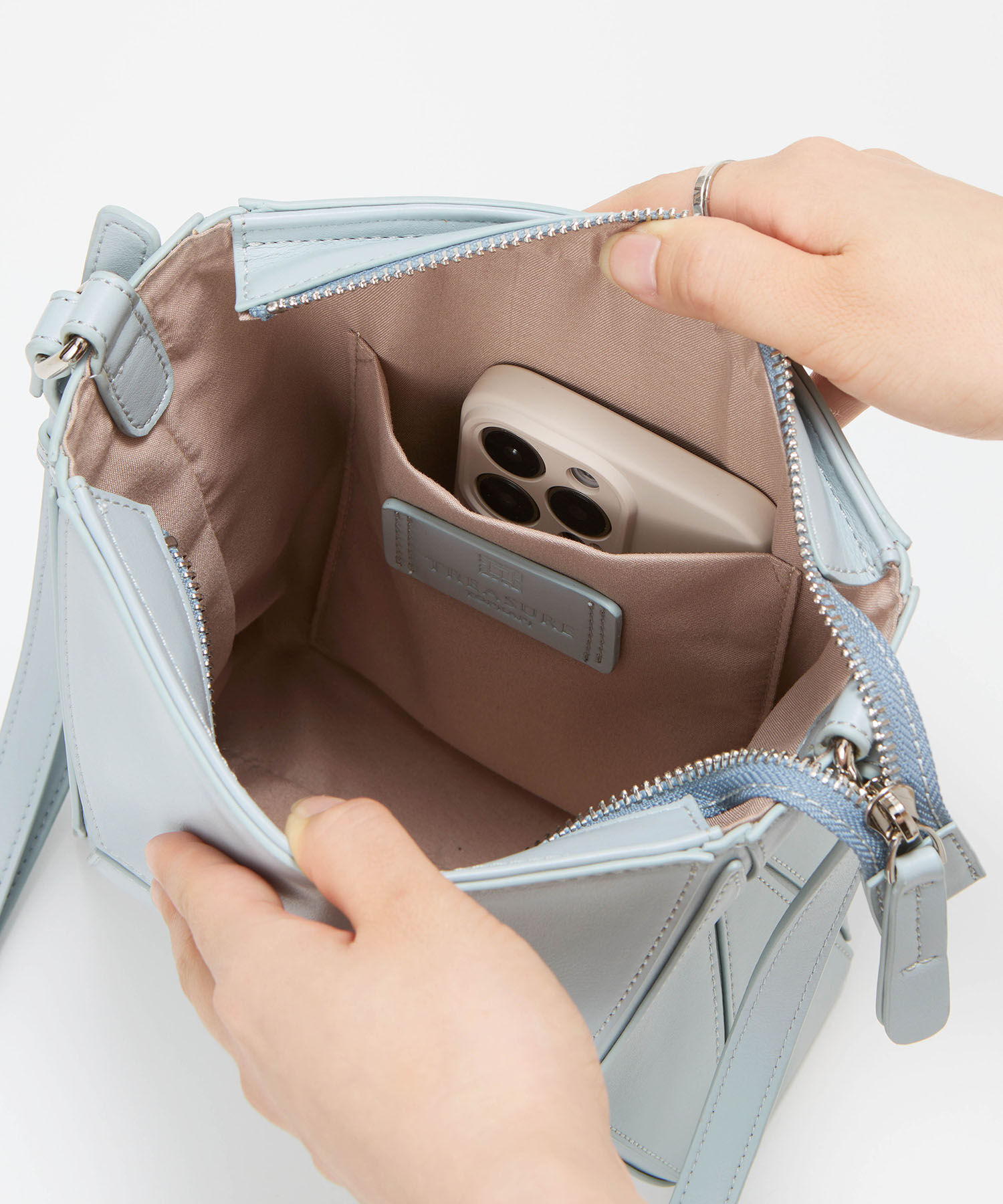 TOPKAPI TREASURE「【TREASURE TOPKAPI】 ジオメトリック ショルダーバッグ」|ショルダー・メッセンジャー|