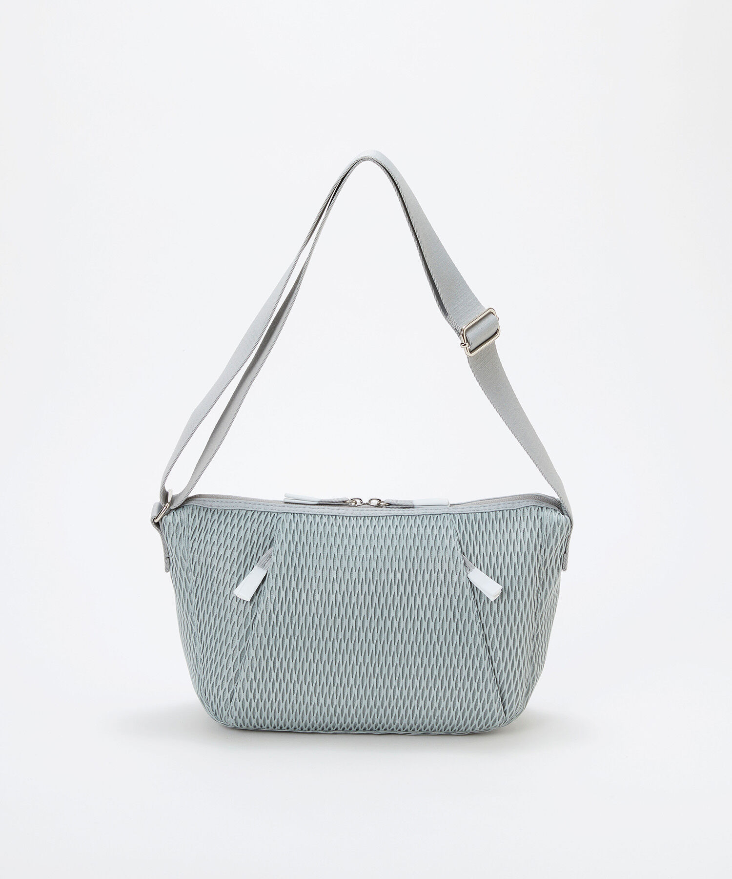 TOPKAPI BREATH「【Breath TOPKAPI】ポリメッシュ ショルダーバッグ」|ショルダー・メッセンジャー|ライトグレー