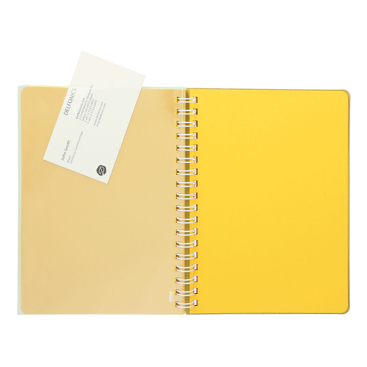 Rollbahn「ロルバーン ポケット付メモ クリアL」|ステーショナリー|