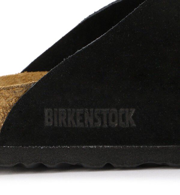 BIRKENSTOCK「【ビルケンシュトック】チューリッヒ ソフトフットベッド/ブラック/サンダル メンズ レディース」|サンダル|