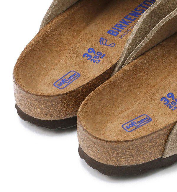 BIRKENSTOCK「【ビルケンシュトック】チューリッヒ ソフトフットベッド/トープ/サンダル メンズ レディース」|サンダル|