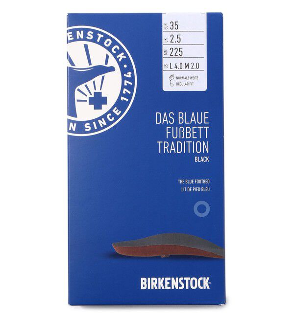 BIRKENSTOCK「【ビルケンシュトック】ブルーフットベッド トラディション/ブラック/インソール メンズ レディース」|その他|