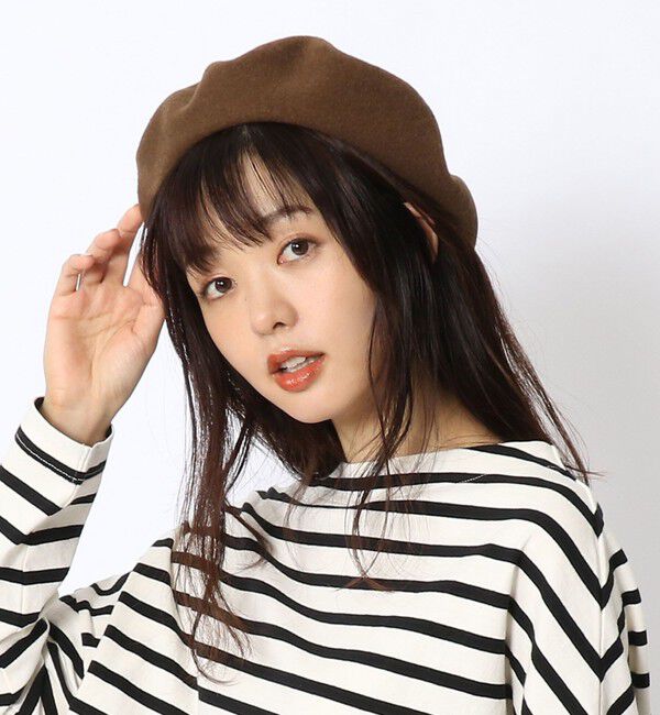 LAULHERE「【ロレール】オーセンティック/ココア ウール/ベレー メンズ レディース/AUTHENTIC」|ハンチング・ベレー帽|