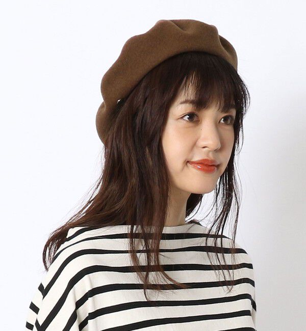 LAULHERE「【ロレール】オーセンティック/ココア ウール/ベレー メンズ レディース/AUTHENTIC」|ハンチング・ベレー帽|