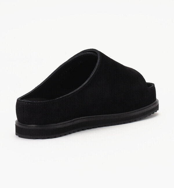 BENEXY「【ベネクシー】180W リラックス/ブラック ベロアレザー/サンダル メンズ レディース」|サンダル|