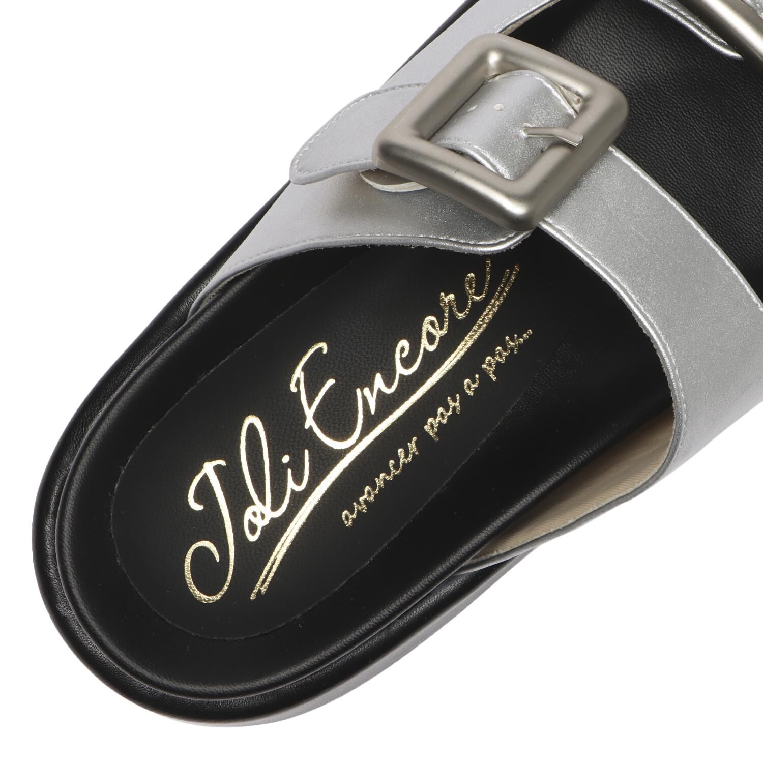 JOLI ENCORE「【JOLI ENCORE(FR)】DOUBLE BELT PLATFORM SANDALS」|サンダル|