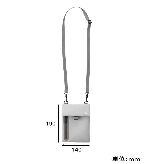 MILESTO「LIKID モバイルサコッシュ」|ショルダー・メッセンジャー|
