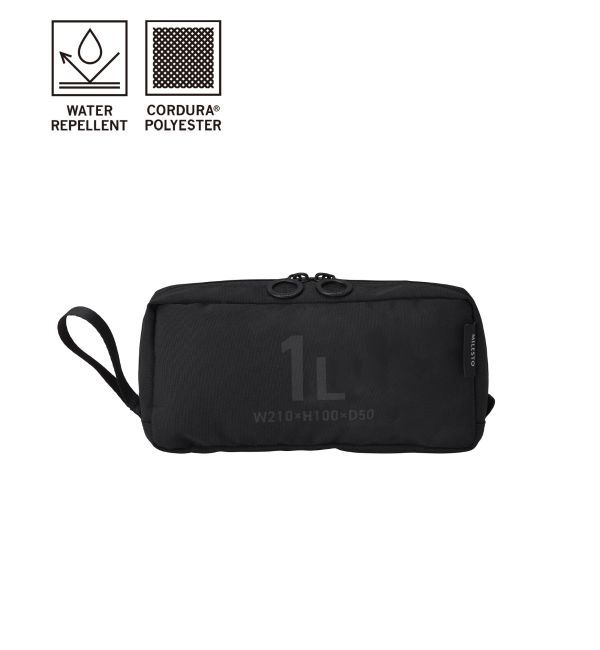 MILESTO「MILESTO UTILITY ポーチ 1L」|ポーチ|ブラック