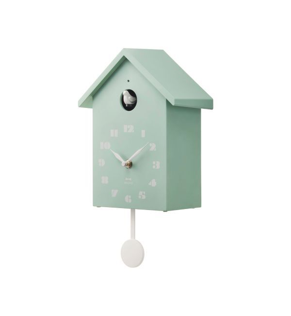 BRUNO「バードハウスクロック」|クロック・置時計|グリーン