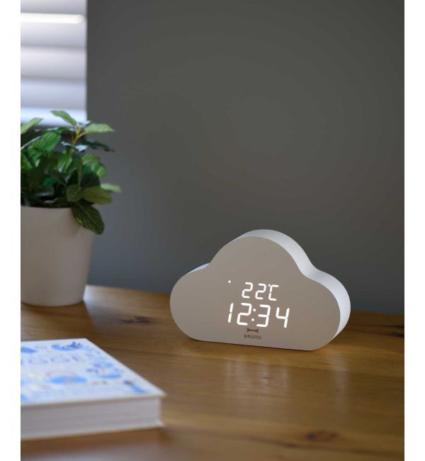 BRUNO「クラウドクロック」|クロック・置時計|
