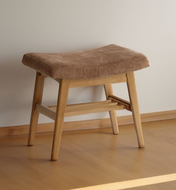 B-COMPANY「ヴィンテージ風　オットマンスツール」|ルームシューズ|