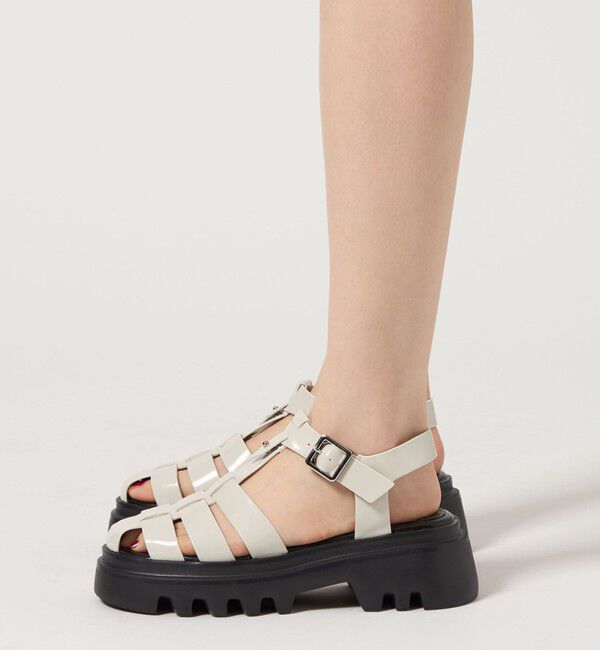 ODETTE E ODILE「＜SY＞ ボリュームソールグルカフラット60&uarr;」|サンダル|