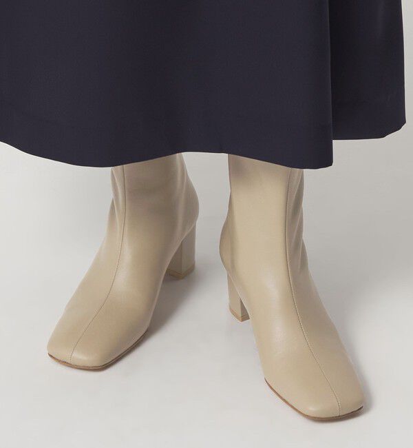 ODETTE E ODILE「スクエアセンターシーム ショートブーツ55&uarr;」|ショートブーツ|