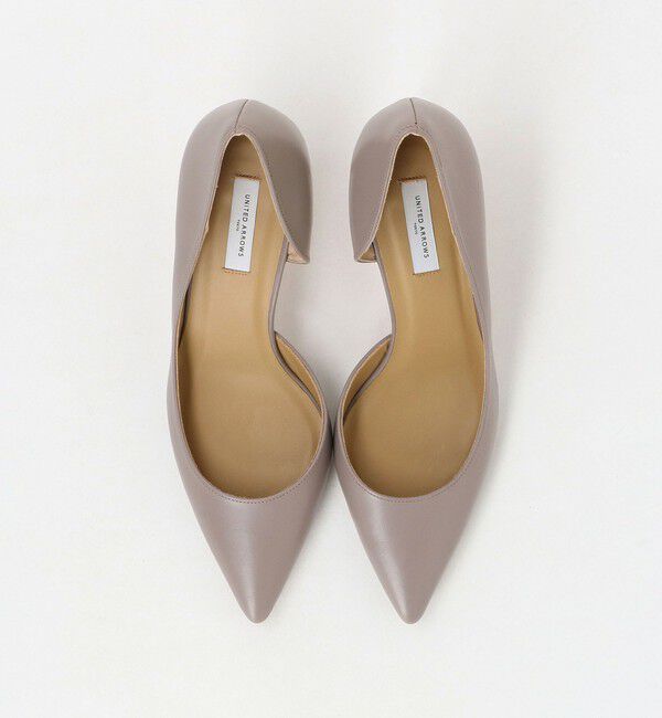 UNITED ARROWS「ポインテッド サイドオープン パンプス」|パンプス|