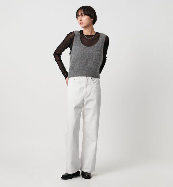 UNITED ARROWS「ルーズシルエット ストレート デニムパンツ」|デニム|