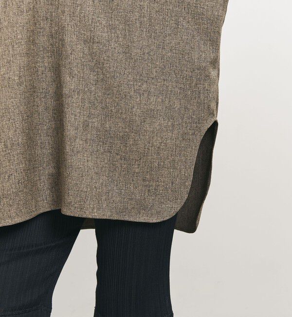 UNITED ARROWS「＜TO UNITED ARROWS＞Pツイル プルオーバー ブラウス」|シャツ・ブラウス|