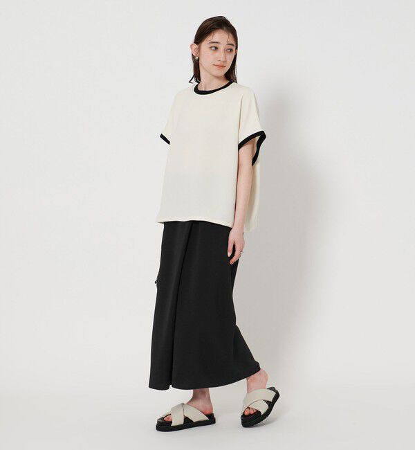 UNITED ARROWS「COMFY ラップ マキシスカート -吸水速乾 UVカット ウォッシャブル-」|スカート|