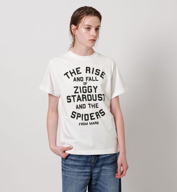 ASTRAET「＜ASTRAET＞D/BOWIE ZIGGY プリントTシャツ」|Tシャツ・カットソー|