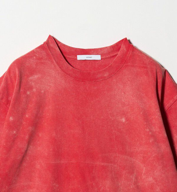 ASTRAET「＜ASTRAET＞コットン アシッド クルーネックTシャツ」|Tシャツ・カットソー|