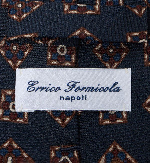 UNITED ARROWS「＜ERRICO FORMICOLA＞スクエア プリント ネクタイ」|ネクタイ・蝶ネクタイ|